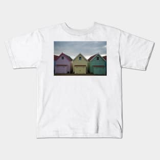 Stained Glass Beach Hut Kids T-Shirt